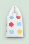 Baby Carry Nest – Polka Dot Print | White Newborn Baby Nest