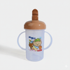 Baby Feeding Bottle - Shot Clock Design - Brown
