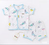 Jhabla & Shorts Set - Transportation Design - Blue