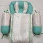 5-Piece Baby Nest Set with Bolster Pillows & Head Support