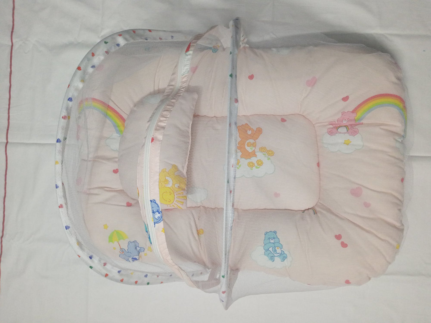 Baby Nest Sleeping Bag with Head Support Pillow | Multiple Colors & Prints