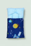 Newborn Baby Carry Nest – Galaxy & Space Print | Blue Colour