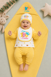 Newborn Baby Starter Set (5 Pcs) – Yellow