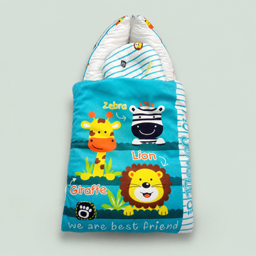 Baby Carry Nest with Jungle Animal Print