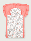 Carry Nest - Butterfly Design - Peach & White