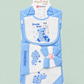 10 Pcs Newborn Baby Winter Starter Set – Sky Blue & White Dream Bear Design