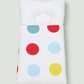 Baby Carry Nest – Polka Dot Print | White Newborn Baby Nest