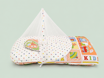 Half Mosquito Carry Nest– Colorful Vehicle Print