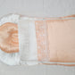 Premium Satin Baby Sleeping Bag with Lace Detail & Head Pillow