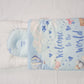 "Welcome to the World" Baby Nest Sleeping Bag & Pillow Gift Set